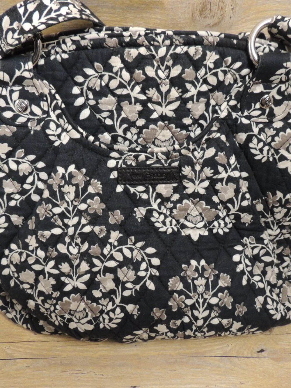 Vera Bradley Chandelier Noir Shoulder Bag